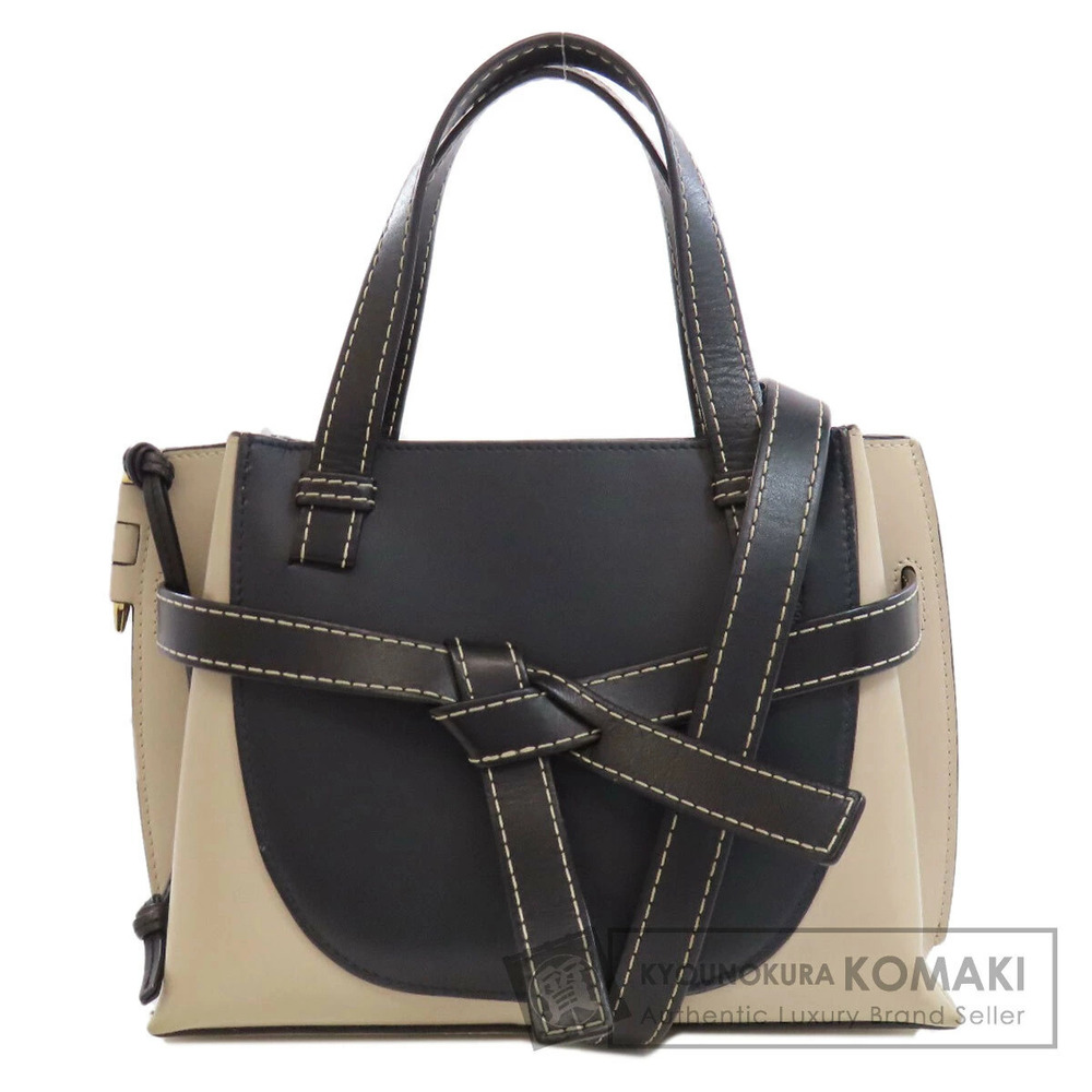 Loewe Gate Top Handle Handbag Calfskin